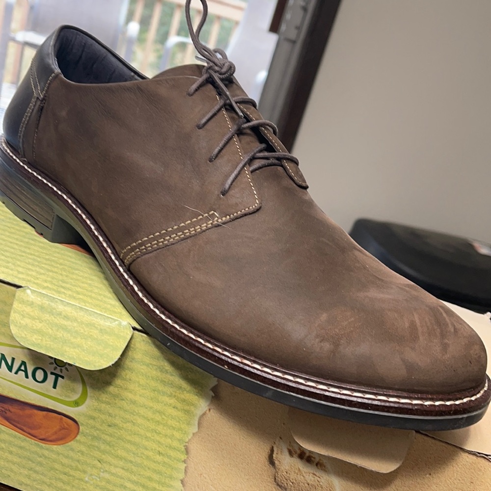 NAOT Chief brown leather men’s shoe., sz 14